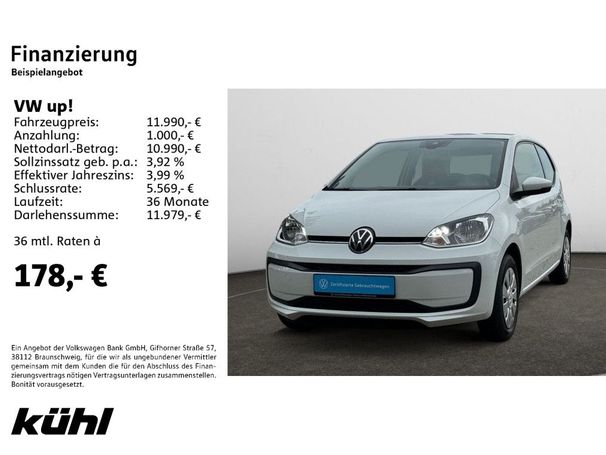 Volkswagen up! 1.0 48 kW image number 5