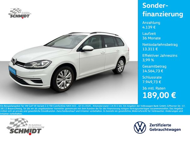 Volkswagen Golf Variant 2.0 TDI Comfortline DSG 110 kW image number 5