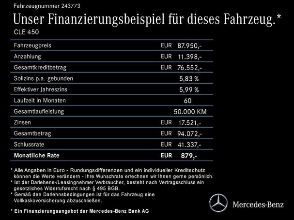 Mercedes-Benz CLE 450 280 kW image number 28