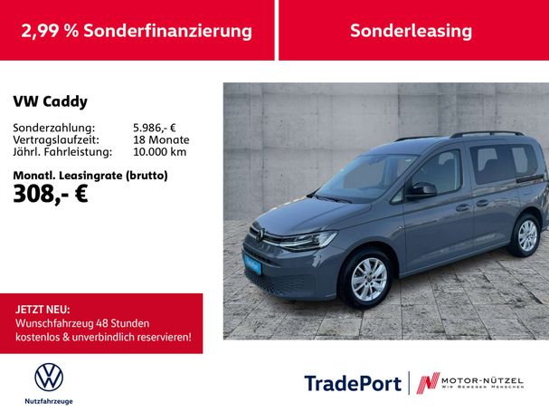 Volkswagen Caddy 1.5 TSI Life 84 kW image number 5