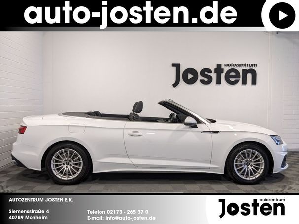 Audi A5 40 TFSI S tronic Cabrio 150 kW image number 7