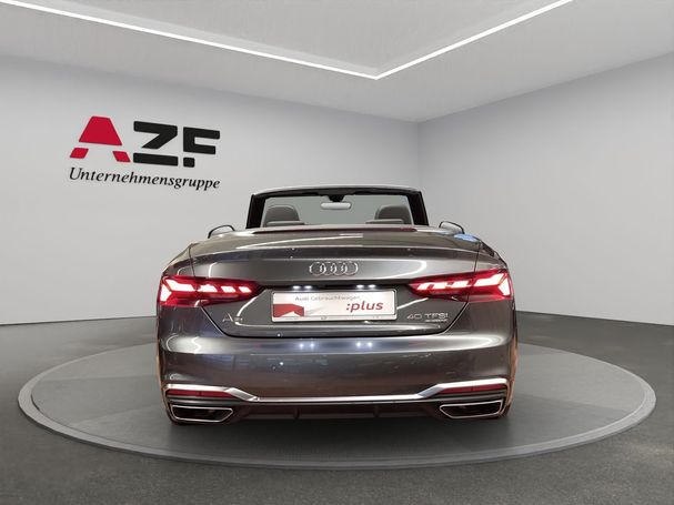 Audi A5 40 TFSI S tronic S-line Cabrio 150 kW image number 7