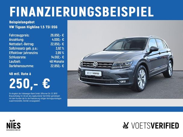 Volkswagen Tiguan 1.5 TSI DSG 110 kW image number 5