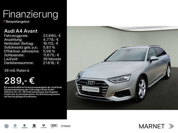 Audi A4 35 TDI Avant Advanced 120 kW image number 6