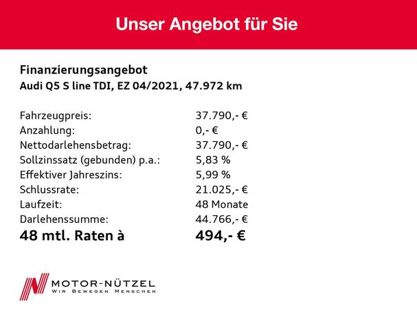 Audi Q5 40 TDI S-line 150 kW image number 18