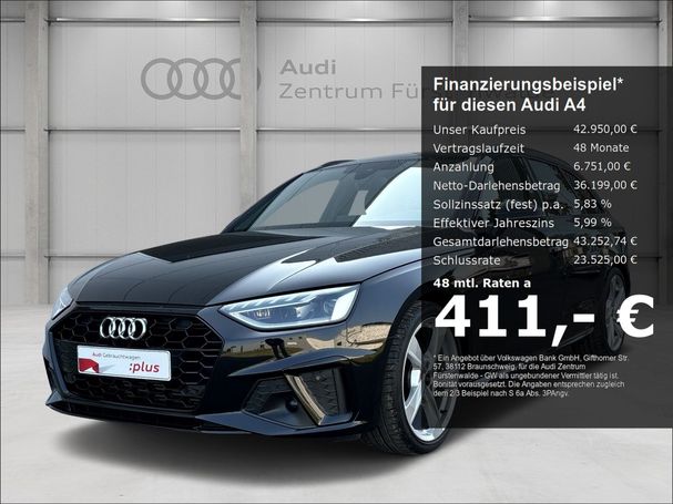 Audi A4 35 TFSI S tronic S-line Avant 110 kW image number 1