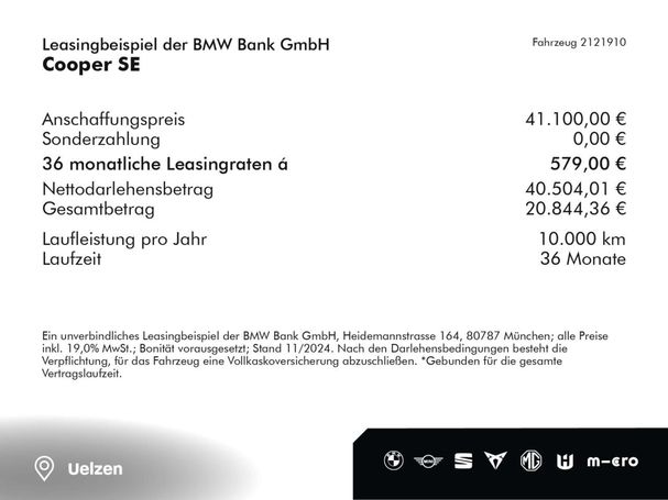 Mini Cooper SE 160 kW image number 3