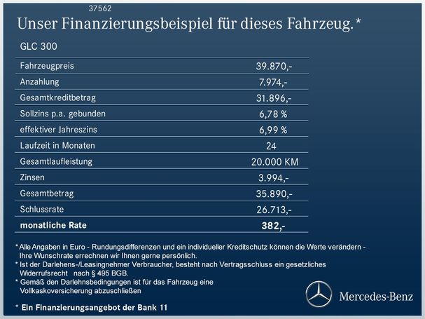 Mercedes-Benz GLC 300 4Matic 190 kW image number 5