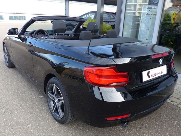 BMW 218d Cabrio Sport Line 110 kW image number 22