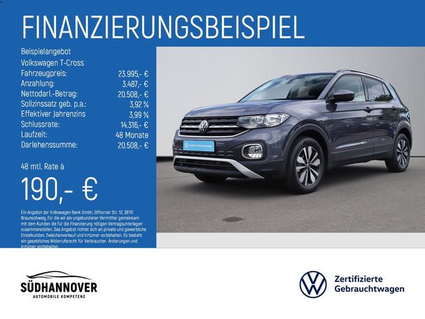 Volkswagen T-Cross 1.0 TSI DSG 81 kW image number 5