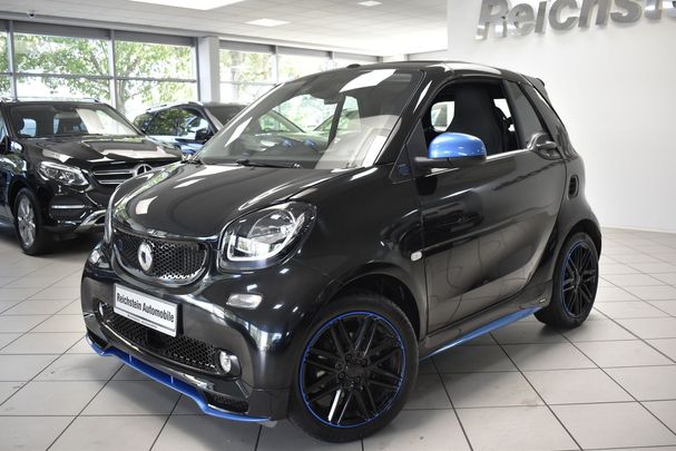 Smart ForTwo cabrio EQ passion edition nightsky 60 kW image number 1