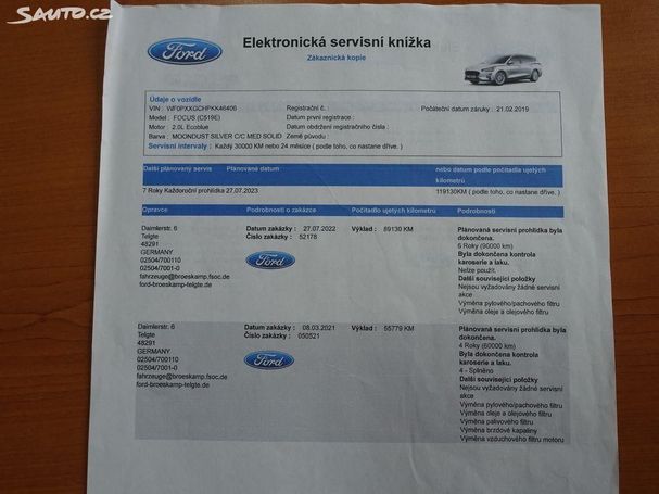 Ford Focus 110 kW image number 38