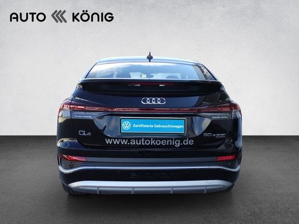 Audi Q4 50 quattro e-tron S-line Sportback 220 kW image number 4