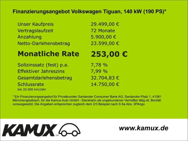 Volkswagen Tiguan 2.0 TDI DSG 4Motion 140 kW image number 12