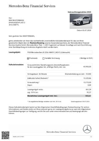 Mercedes-Benz B 220 d AMG Line 4Matic 140 kW image number 5