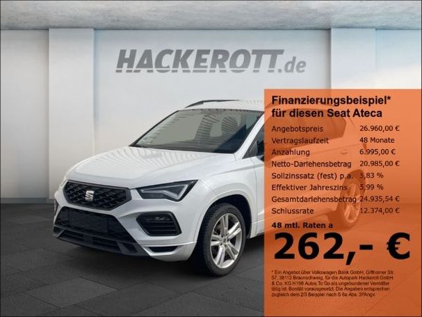 Seat Ateca 1.5 TSI FR 110 kW image number 2