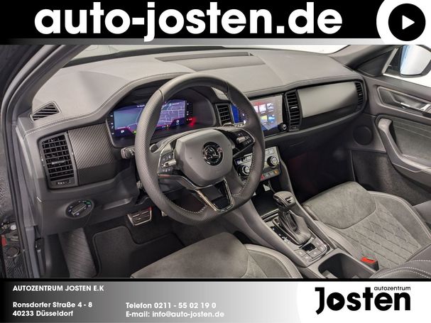 Skoda Kodiaq 2.0 TSI 4x4 DSG Sportline 140 kW image number 11