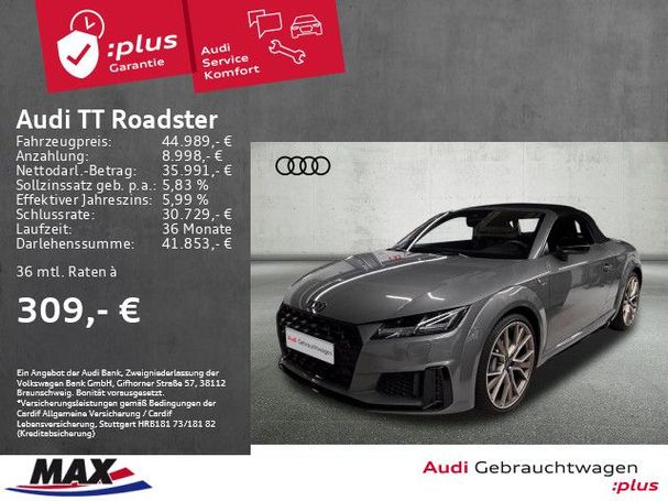 Audi TT 45 TFSI S-line 180 kW image number 8