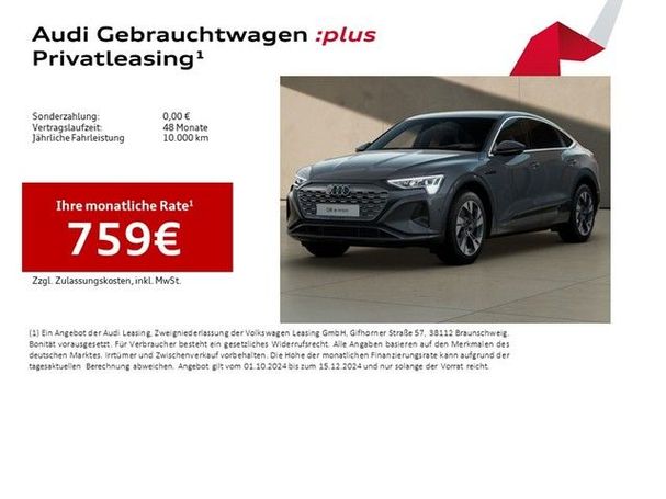 Audi Q8 55 quattro e-tron Sportback Advanced 300 kW image number 2