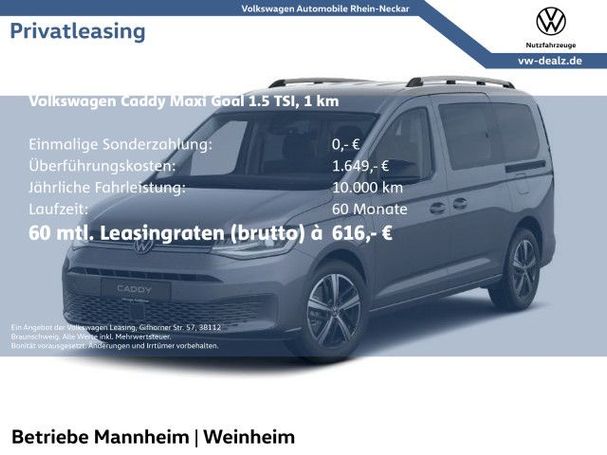 Volkswagen Caddy Maxi 85 kW image number 2