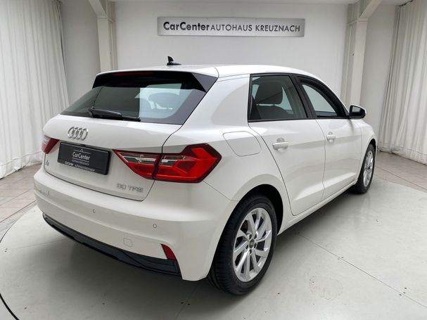 Audi A1 30 TFSI Sportback Advanced 81 kW image number 10