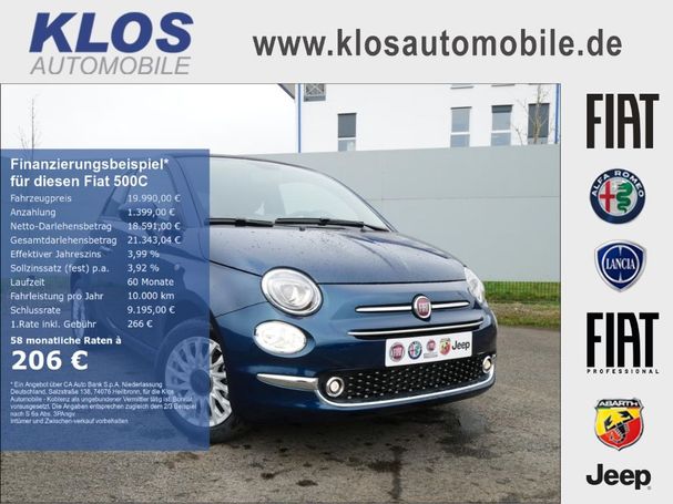 Fiat 500C 1.0 51 kW image number 1