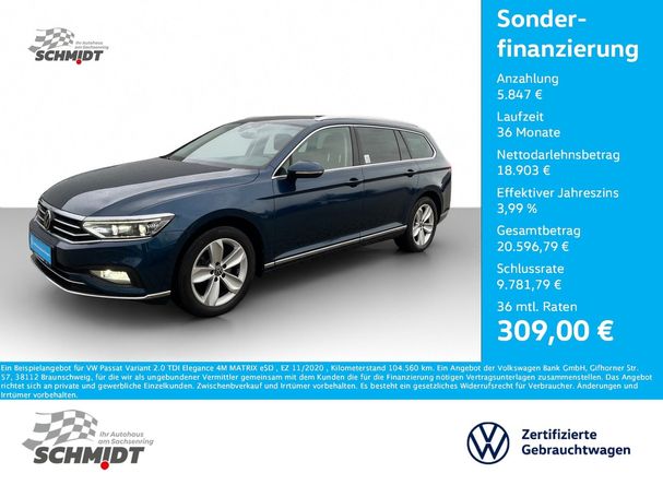 Volkswagen Passat Variant 2.0 TDI Elegance 4Motion DSG 140 kW image number 2