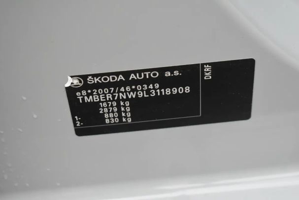 Skoda Scala 85 kW image number 29