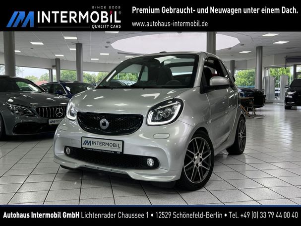 Smart ForTwo Cabrio Brabus 80 kW image number 1