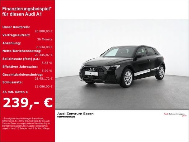 Audi A1 25 TFSI S tronic Sportback Advanced 70 kW image number 5