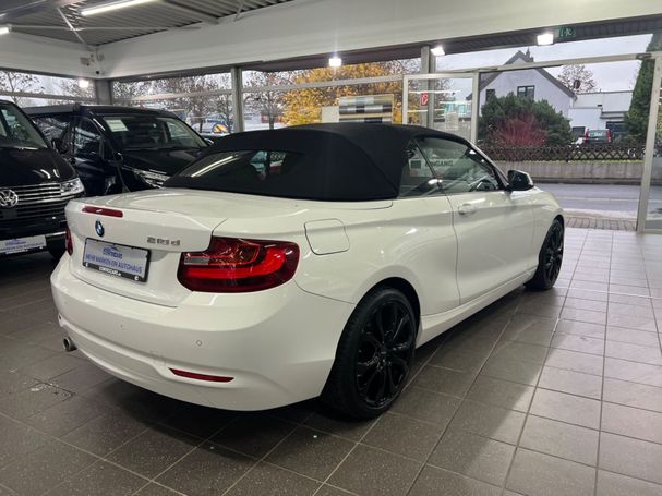 BMW 218d Cabrio Advantage 110 kW image number 14