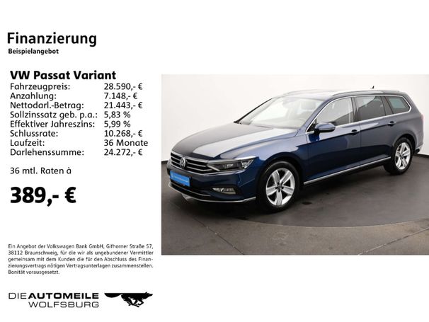 Volkswagen Passat Variant 2.0 TDI DSG Elegance 140 kW image number 4