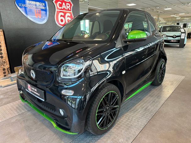 Smart ForTwo coupe edition greenflash 60 kW image number 1