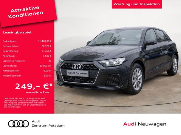 Audi A1 25 TFSI Sportback 70 kW image number 5