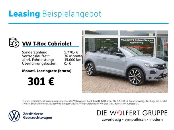 Volkswagen T-Roc Cabriolet 1.5 TSI DSG 110 kW image number 6