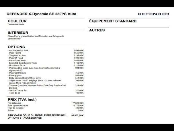 Land Rover Defender D250 183 kW image number 8