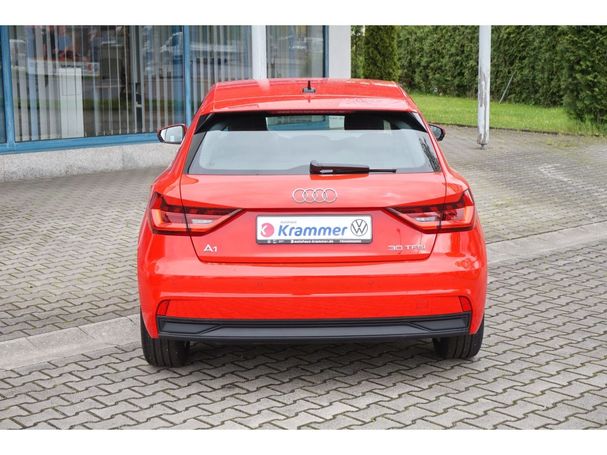 Audi A1 30 TFSI Sportback 81 kW image number 6