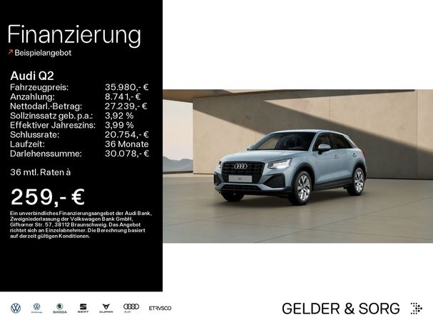 Audi Q2 35 TDI Advanced 110 kW image number 8