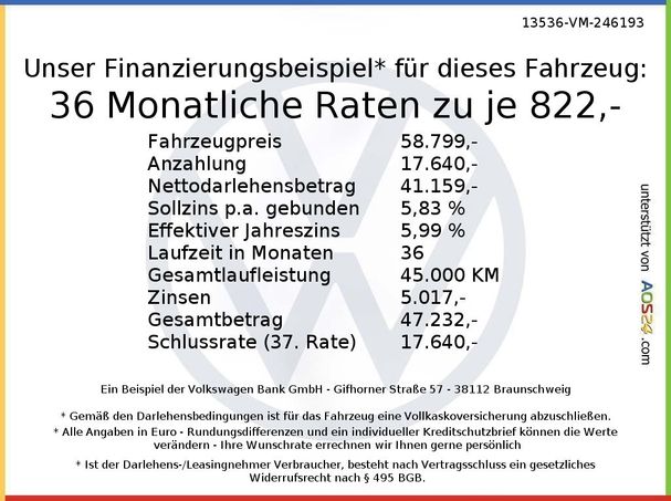 Volkswagen T6 Multivan DSG Comfortline 4Motion 150 kW image number 15