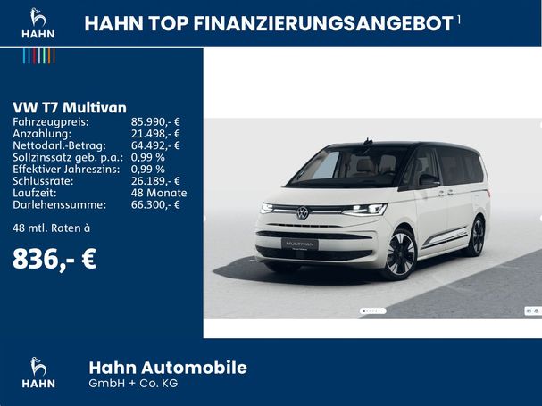 Volkswagen T7 Multivan 1.5 eHybrid Edition 4Motion 180 kW image number 4