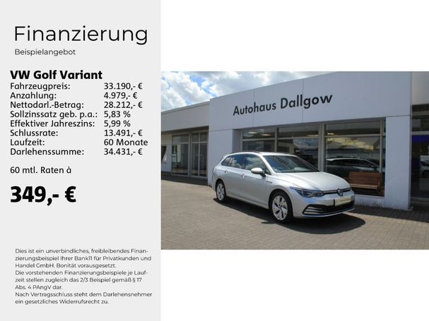 Volkswagen Golf Variant DSG 110 kW image number 5