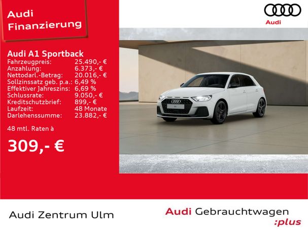 Audi A1 25 TFSI S tronic Advanced 70 kW image number 5