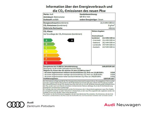 Audi Q8 e-tron 250 kW image number 5