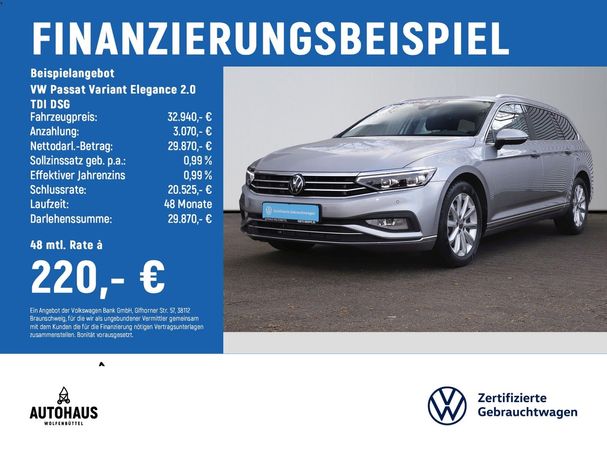 Volkswagen Passat Variant 2.0 TDI Elegance DSG 110 kW image number 5