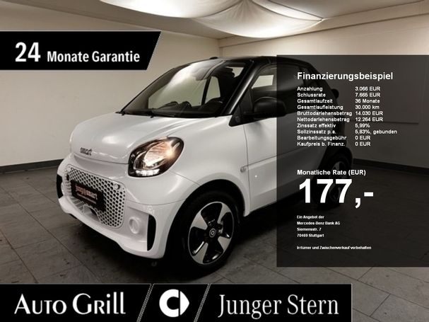 Smart ForTwo cabrio EQ 60 kW image number 2