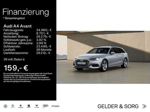 Audi A4 35 TFSI Avant Advanced 110 kW image number 6