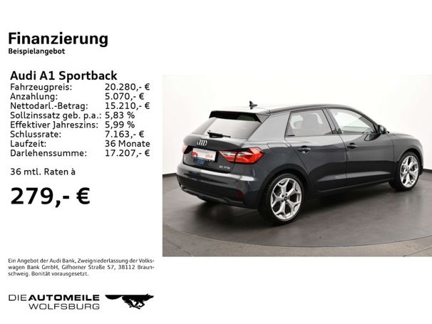 Audi A1 30 TFSI Advanced 81 kW image number 4