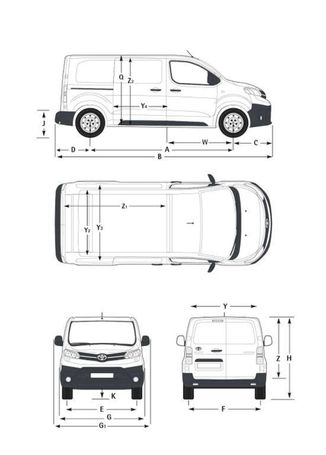 Toyota Proace L1 Meister 88 kW image number 19