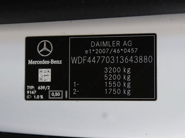 Mercedes-Benz Vito 114 CDi Tourer 100 kW image number 10