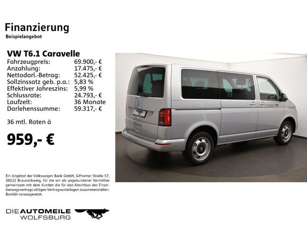 Volkswagen T6 Caravelle DSG Comfortline 150 kW image number 5